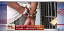 Polícia prende suspeitos de estupro e violência doméstica em Jaicós