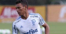 Gabriel Veron faz primeiro treino no time profissional do Palmeiras
