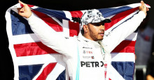 Hamilton é hexa da F-1 e está a um título do recorde de Schumacher