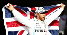 Hamilton fica atrás de Bottas, mas conquista o hexa da Fórmula 1