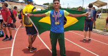No Paraguai, Victor Raphael garante ouro duplo no Sul-Americano de atletismo