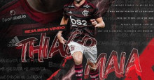 Flamengo oficializa contratação do volante Thiago Maia, ex-Santos