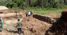 Prefeitura realiza construção de passagem molhada no Alto São José
