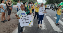 Apoiadores ignoram ameaça do coronavírus e fazem atos pró-Bolsonaro no Piauí