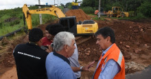 Governador visita áreas afetadas pelas chuvas em Piripiri