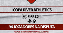 I Copa River Athletics preenche todas as vagas e inicia com 48 jogos online