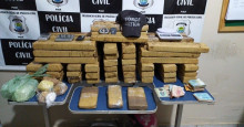 Picos: PM apreende 66 Kg de drogas e prende duas pessoas por tráfico