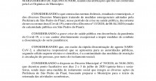 Prefeitura decreta medidas de isolamento social em São Pedro do Piauí