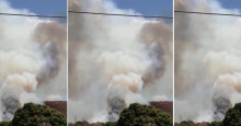 Vídeo: Incêndio de grandes proporções atinge Santana do Piauí