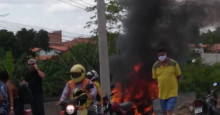 Vídeo: Hilux pega fogo em avenida da Zona Sul de Teresina