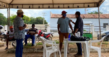 Alvorada do Gurguéia: sem sede própria, prefeito trabalha em tenda improvisada