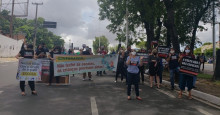 Pais protestam em Teresina contra possível suspensão de aulas presenciais