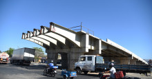 Obra no viaduto da Barão de Gurgueia segue sem prazo para ser concluída