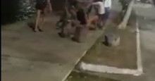 VÃDEO: Por ciúmes de rapaz, meninas brigam em praça pública de Campo Maior