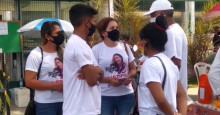 Caso Camila Abreu: familiares e amigos protestam e pedem justiça em frente ao TJPI