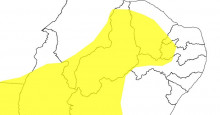 Inmet: 96% do território piauiense está em alerta para baixa umidade