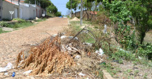 Teresina: moradores reclamam da falta de limpeza de espaços públicos no Portal do Sul