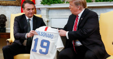 Trump diz que adora Bolsonaro e elogia seu 