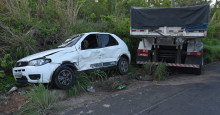 Acidente envolvendo três veículos deixa seis feridos na PI 130 em Teresina