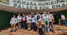 Em protesto, Agentes de Saúde de Teresina pedem auxílio transporte em dinheiro