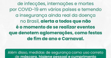 CRM-PI alerta autoridades para evitar festas de fim de ano e carnaval