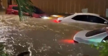 VÍDEO: chuva forte alaga ruas e arrasta carros em Teresina