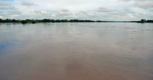 Em Barras, rio Marathaoan supera cota de alerta por causa das chuvas