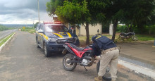 Moto roubada em Fortaleza é recuperada em Alegrete do Piauí