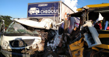 Ônibus escolar envolvido em acidente no Piauí transportava 32 pessoas