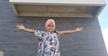 Campanha: Pais buscam doador de medula óssea para menina de três anos com leucemia