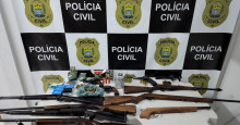 Cinco pessoas são presas e 10 armas são apreendidas no Sul do Piauí