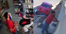Vídeo: em Picos, comerciante tenta trancar assaltante dentro de farmácia e é baleado