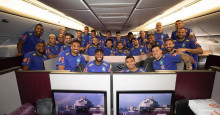 Seleção brasileira viaja para o Catar em busca do sexto título mundial