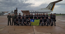 Avião com 20 policiais piauienses decola para reforçar segurança em Brasília