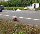VÍDEO: Homem morre após colidir com poste na BR-343 próximo ao Parque de Exposições