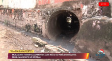 Moradores da Vila Mariana Fortes temem alagamento com período chuvoso 29 12 2021