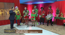 Projeto musical Jingle Bell Band se apresenta no Programa Mariano 25 12 2021