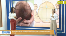 Fisioterapeuta explica quando a moleira de um bebê fecha e os cuidados necessários 14 01 2022