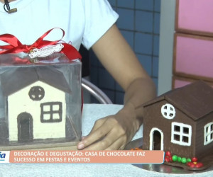 TV O Dia - Decoração e degustação, casa de chocolate faz sucesso em festas e eventos BDN 13 05 2022