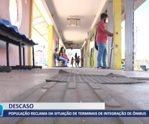 TV O Dia - População reclama da situação de terminais de integração de ônibus 23 05 2022