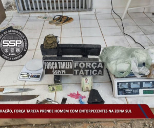 TV O Dia - Em operação, Força Tarefa prende homem com entorpecentes na zona sul 21 06 2022