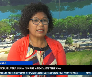 TV O Dia - Presidenciável Vera Lúcia cumpre agenda em Teresina 21 06 2022