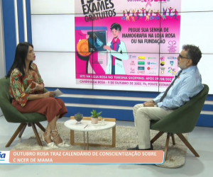 TV O Dia - Outubro Rosa traz calendário de conscientização sobre Câncer de Mama 07 10 2022