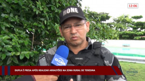 Dupla é presa após realizar arrastões na zona rural de Teresina 02 02 2023