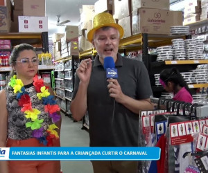TV O Dia - Fantasias infantis para a criançada curtir o carnaval 03 02 2023