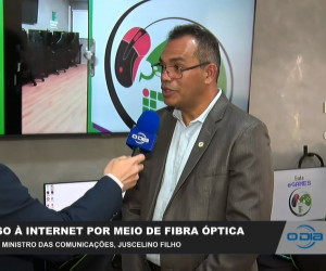 TV O Dia - Carlos Ferreira (Reitor do IFMA) fala do Ministério das Comunicações e Fibra Óptica 28 03 2023
