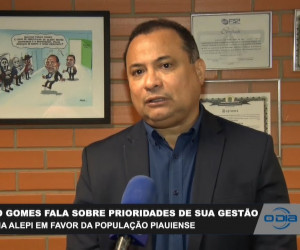 TV O Dia - Evaldo Gomes fala sobre ações da ALEPI em favor da população piauiense 31 03 2023