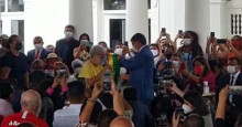 Regina Sousa recebe a faixa de Wellington Dias e se torna a primeira governadora do Piauí