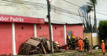 Incêndio destrói parte de padaria no bairro Lourival Parente, zona Sul de Teresina