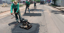 Prefeitura de Timon faz recuperação asfáltica de ruas e avenidas